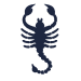 Scorpion – blue Scorpion - blue